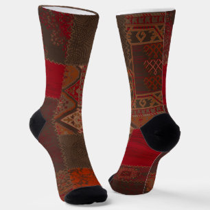 Trendy Colorful Patterned  Socks
