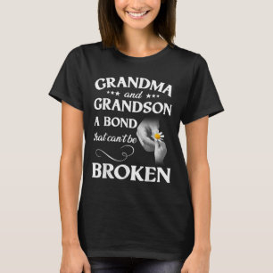 Trendy Coloring Grandma And Grandson A Bond That C T-Shirt