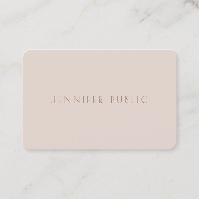 Trendy Colour Harmony Professional Template Luxury Business Card (Front)