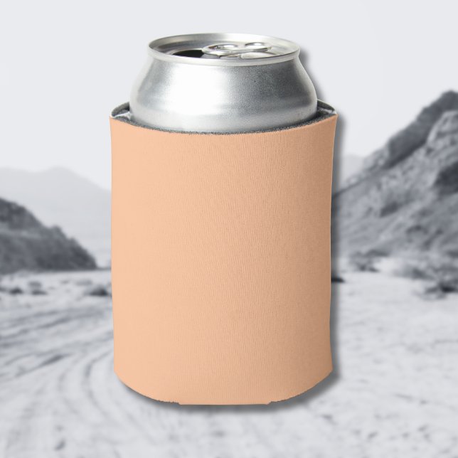 Trendy Colour Peach Fuzz Solid Colour | Elegant Can Cooler (Creator Uploaded)