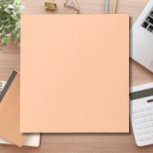 Trendy Colour Peach Fuzz Solid Colour   Elegant Notepad