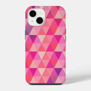 Trendy Colourful Geometric Triangles Pattern Case- iPhone 14 Case