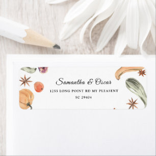 Trendy Colourful Watercolor Pumpkin   Autumn Vibes