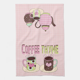 Trendy Colours Coffee Time Kitchen Towel