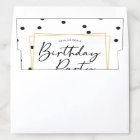 Trendy Confetti Polka Dots Birthday Party