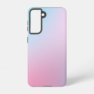 Trendy Contemporary Teal Pink Blue Samsung Galaxy Case