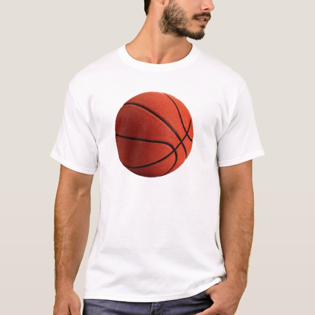 Trendy Cool Basketball T-Shirt (Front)