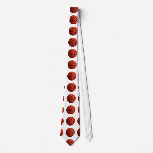Trendy Cool Basketball Tie (Front)