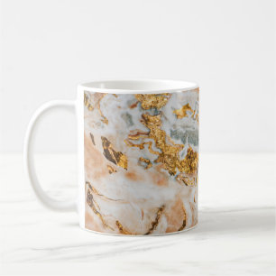 Trendy Cool Marble Gold Touch   Coffee Mug