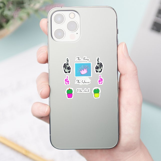 Trendy Cool Stickers for Back of IPhone (Phone)