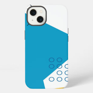 Trendy, cool, urban geometric Memphis illustration iPhone 13 Case