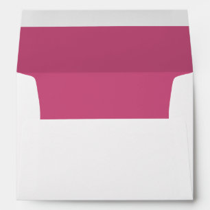Trendy Cranberry Pink Inside - Envelopes