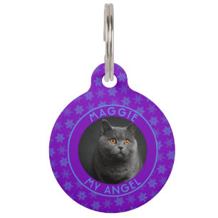 Trendy Custom Fur Mum Gift Christmas Pet Tag