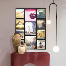 Trendy custom photo layout