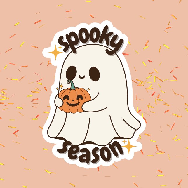Trendy Cute Halloween Ghost Spooky Season (Creator Uploaded)