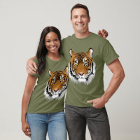 Trendy cute tiger print for him Graphic drawing