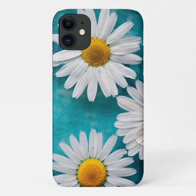 Trendy Daisy Floral    Case-Mate iPhone Case (Back)