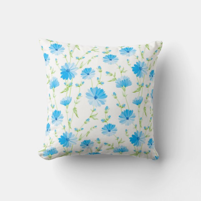 Trendy Daisy Floral     Cushion (Front)
