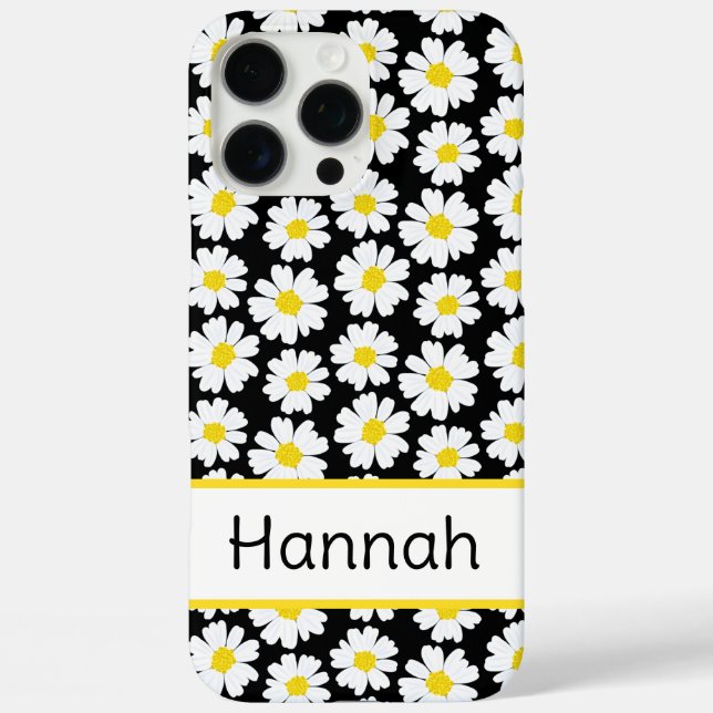 Trendy Daisy Pattern Case-Mate iPhone Case (Back)