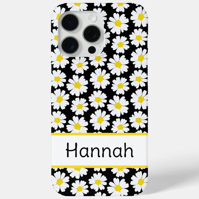 Trendy Daisy Pattern Case-Mate iPhone Case (Back)