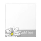 Trendy Daisy with gray and yellow