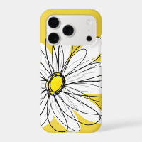 Trendy Daisy with Signature - yellow