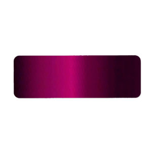 Trendy Deep Fushsia Gradiant Solid Lable