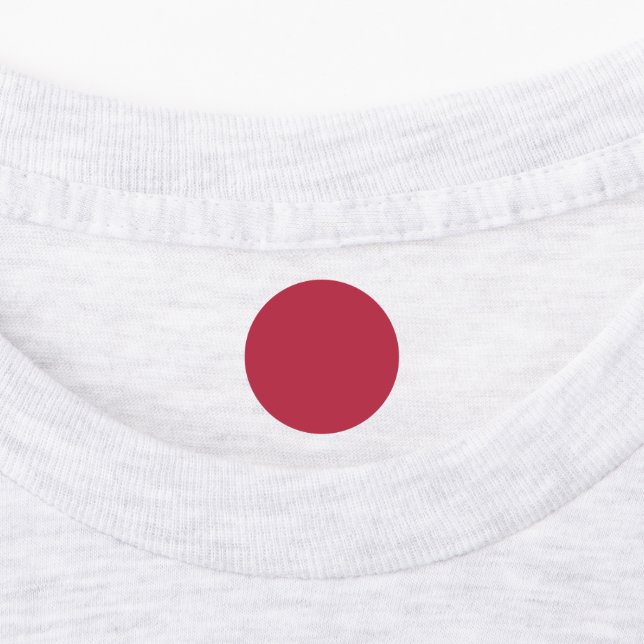 Trendy Deep Raspberry Red - Label (Affixed)