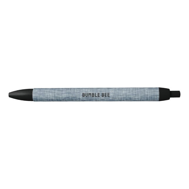 Trendy Denim Blue Jeans Pen for Everyday Use (Front)