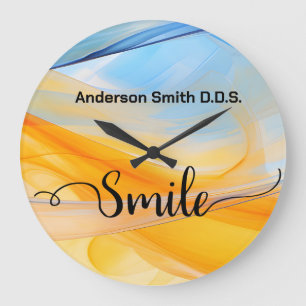 Trendy Dentist Office Dental Acrylic Wall Clock