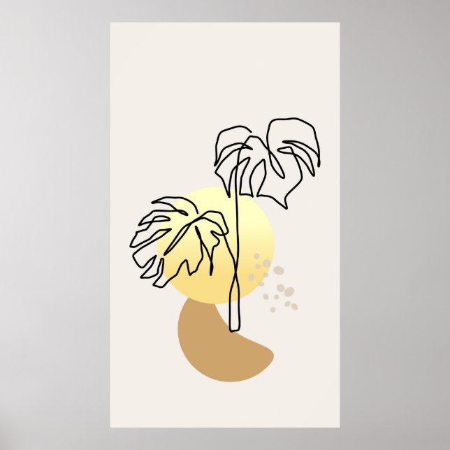 Trendy design poster (Front)