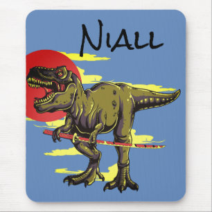 Trendy Dinosaur  Mouse Mat