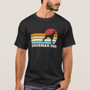 Trendy Doberman Dad Retro Dog Dad Men's Doberman T-Shirt