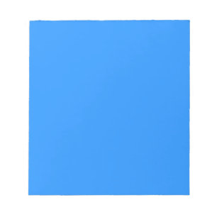 Trendy Dodger Blue Solid Colour Classic Notepad