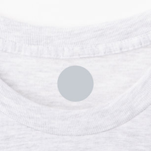 Trendy Dusty Bluish Grey - Labels
