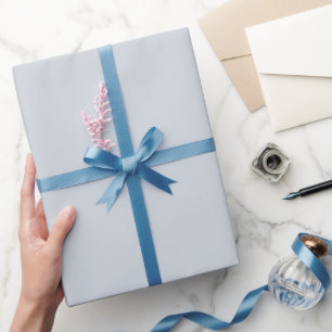 Trendy Dusty Bluish Grey - Wrapping Paper Roll