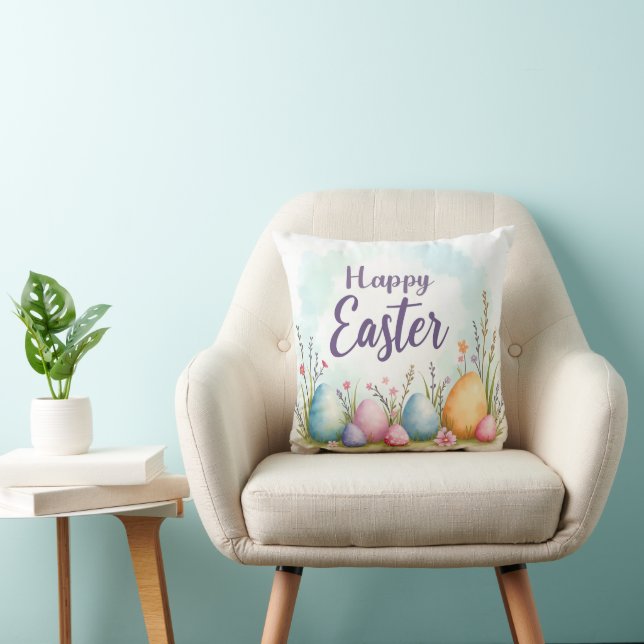 Trendy Easter Eggs Beautiful Collection Cushion (Chair)