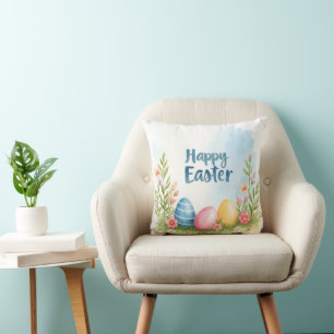 Trendy Easter Eggs Beautiful Collection Cushion