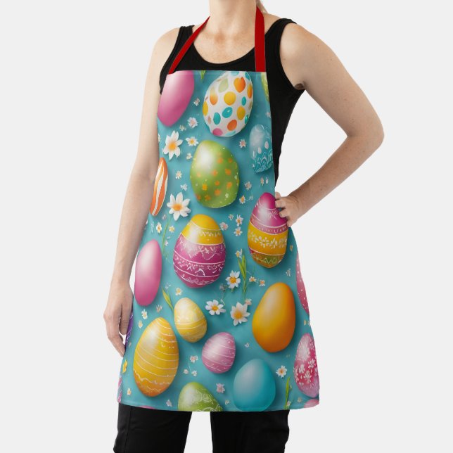 Trendy Eggs Easter Collection Apron (Insitu)