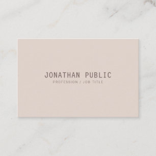 Trendy Elegant Colors Creative Template Modern Top Business Card