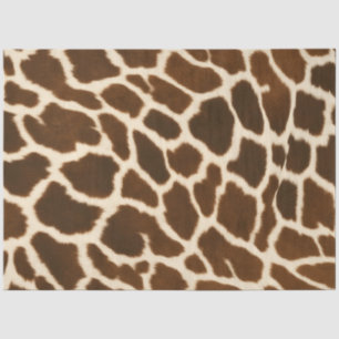 Trendy Elegant Cow Faux Leather Collection Tissue Paper