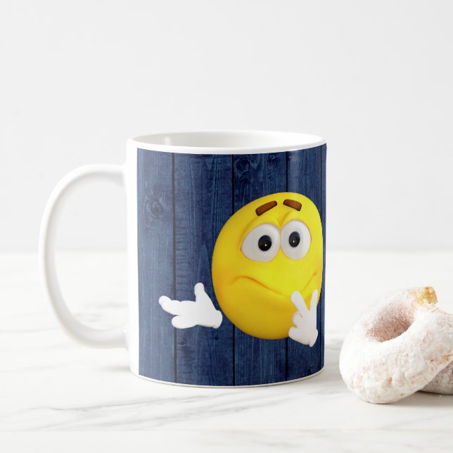 Trendy Emoji Coffee Mug (With Donut)