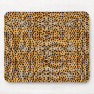 Trendy Exotic Cheetah Fur Pattern Animal Print Mouse Mat