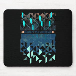 Trendy Explore The Unknown Mountain Climbing Mouse Mat