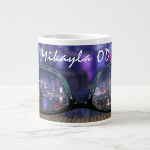Trendy Eyeglasses Optometrist Large Coffee Mug