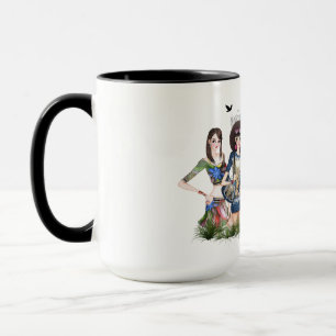 Trendy Fashion Models Mug