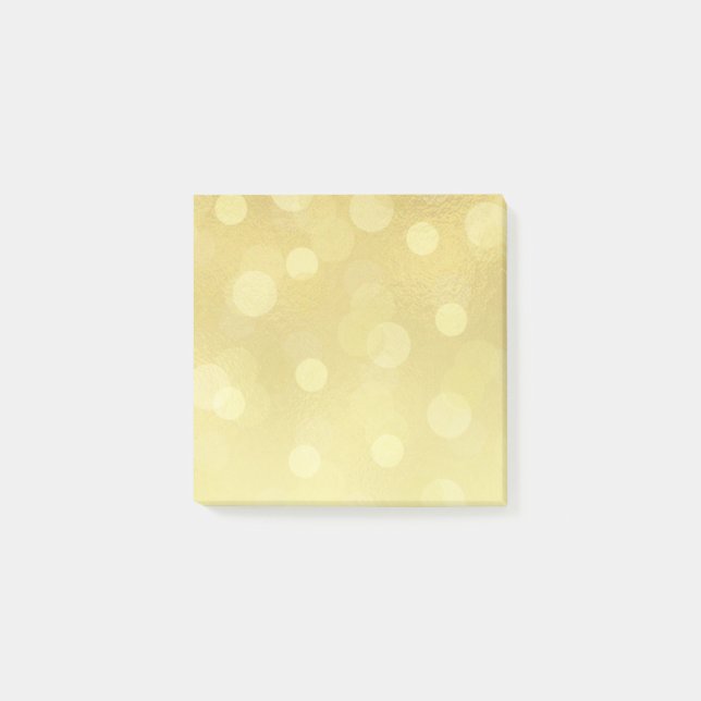 Trendy Faux Foil Effect Post-it® Notes (Front)