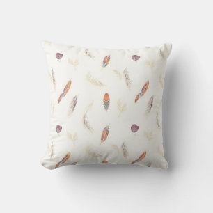 Trendy Feathers Luxury Boho Collection Cushion