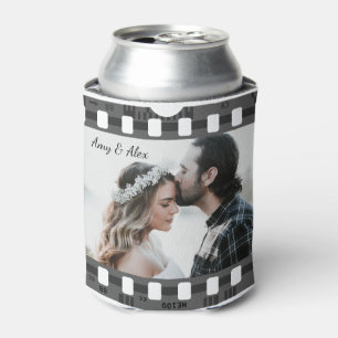 Trendy Film Reel Movie Personalised Picture Frame  Can Cooler
