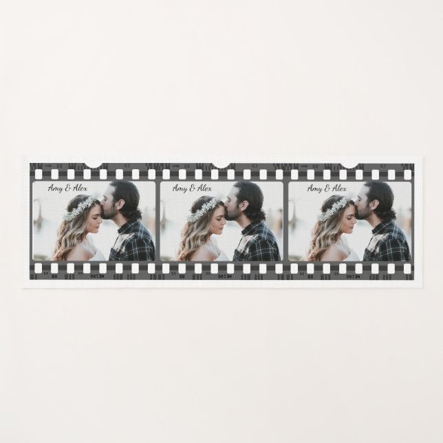 Trendy Film Reel Movie Personalised Picture Frame  Yoga Mat (Front (Horizontal))